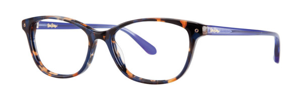 Lilly Pulitzer Brynn Eyeglasses, Aqua Tortoise