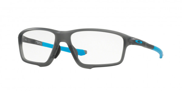Oakley OX8080 CROSSLINK ZERO (A) Eyeglasses, 808001 CROSSLINK ZERO (A) SATIN GREY (GREY)