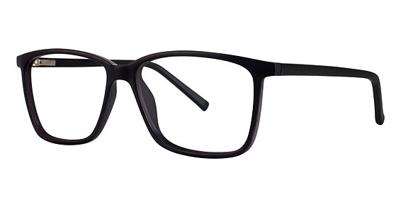 Modern Optical FLUID Eyeglasses, Black Matte