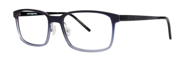 Jhane Barnes Approximate Eyeglasses, Blue Silver