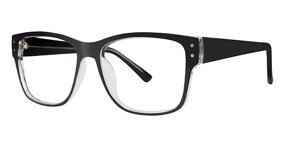 Modern Optical APPROACH Eyeglasses, Black/Crystal