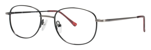 Gallery G521 Eyeglasses, Silv/Black