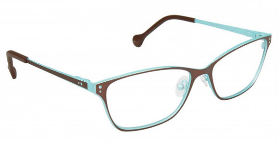 Lisa Loeb FACE Eyeglasses, Indigo/Fuschia (C4)
