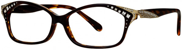 Caviar Caviar 5637 Eyeglasses, (16) Tortoise w/ Clear Crystals