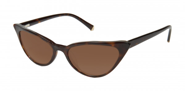 Kate Young K536 Sunglasses, Havana Tortoise (HAV)