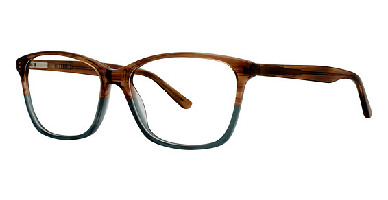 Genevieve ASTOUNDING Eyeglasses, Brown/Smoke