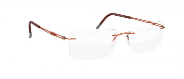 Silhouette TNG 2018  5521 EY Eyeglasses, 2540 Russet Orange
