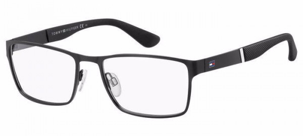 Tommy Hilfiger TH 1543 Eyeglasses, 0003 MATTE BLACK