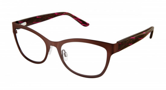 gx by Gwen Stefani GX047 Eyeglasses, Brown (BRN)