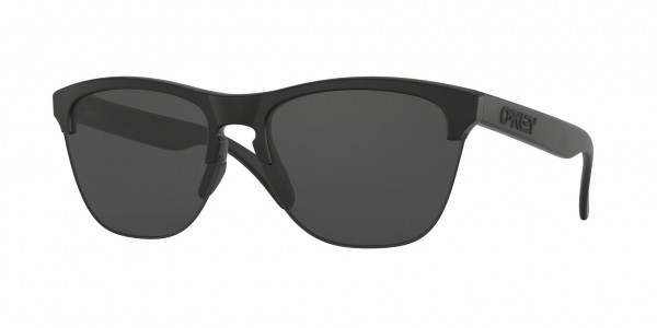 Oakley OO9374 FROGSKINS LITE Sunglasses, 937449 FROGSKINS LITE MATTE BLACK PRI (BLACK)