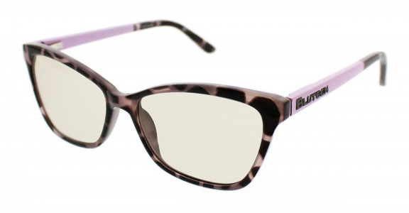 BluTech CATTY CORNERS Eyeglasses, Lilac Tortoise