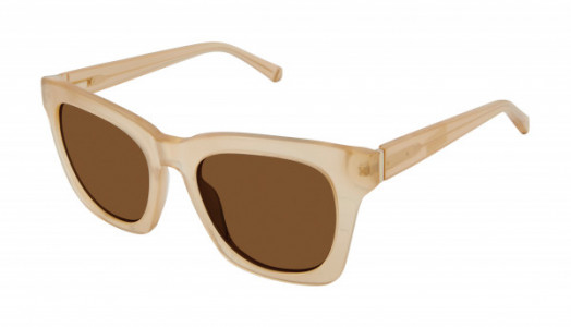 Kate Young K546 Sunglasses, Champagne (CHA)