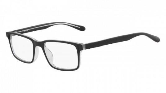 Dragon DR181 KEVIN Eyeglasses, (002) MATTE BLACK CRYSTAL