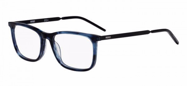 HUGO HG 1018 Eyeglasses, 0AVS STRIPED BLUE