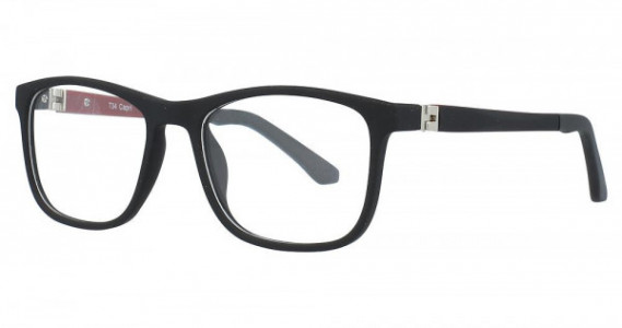 Trendy T 34 Eyeglasses, Black
