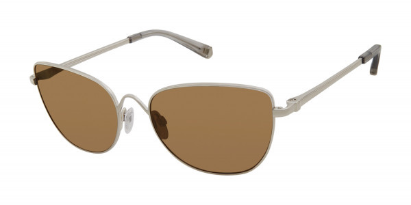 Kate Young K554 Sunglasses, Gold (GLD)