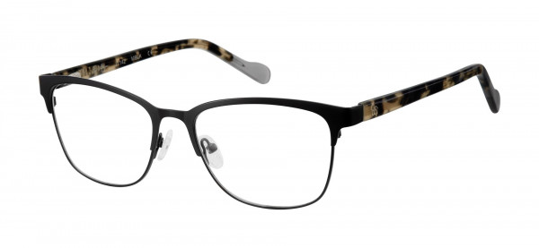 Jessica Simpson J1142 Eyeglasses, MBLK BLACK/PEPPER TORTOISE