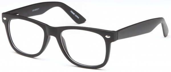 Millennial UNIVERSITY Eyeglasses, Black