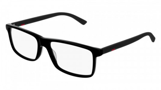 Gucci GG0424O Eyeglasses, 003 - HAVANA with BLUE temples