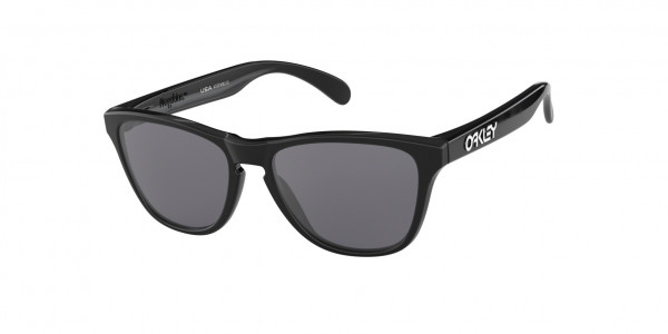 Oakley OJ9006 FROGSKINS XS Sunglasses, 900622 FROGSKINS XS POLISHED BLACK PR (BLACK)