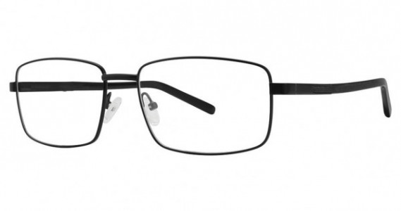 Big Mens Eyewear Club BIG FISH Eyeglasses, Matte Black