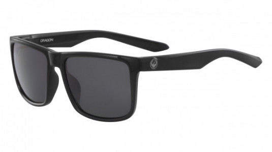 Dragon DR MERIDIEN LL POLAR Sunglasses, (001) SHINY BLACK/LL SMOKE POLAR