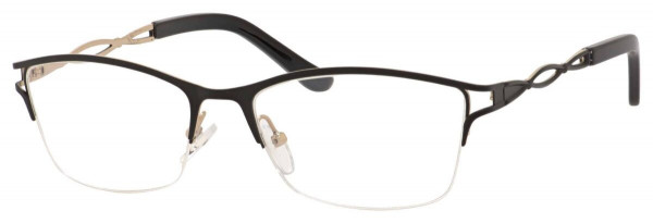 Joan Collins JC9872 Eyeglasses, Matte Black/Gold