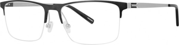 Jhane Barnes Symmetric Eyeglasses, Gunmetal