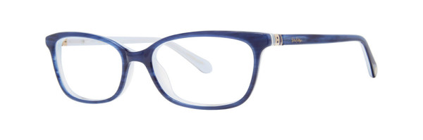 Lilly Pulitzer April Eyeglasses, Shiraz