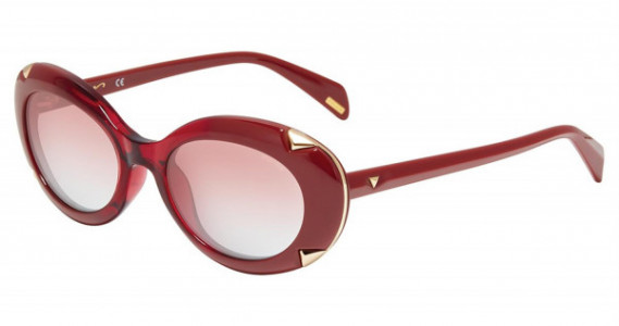 Police SPLA16 Sunglasses, Burgundy