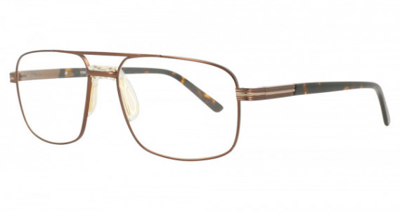 Esquire EQ8659 Eyeglasses, Brown/Gold