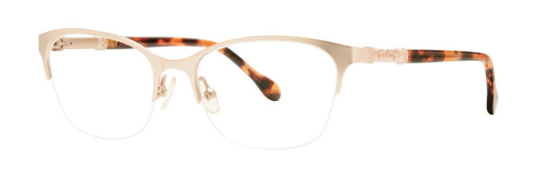 Lilly Pulitzer Carney Eyeglasses, Gold