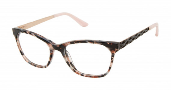 gx by Gwen Stefani GX070 Eyeglasses, Grey/Blush (GRY)