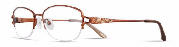 Safilo Emozioni EM 4856 Eyeglasses, 009Q BROWN