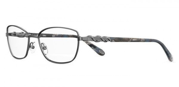 Safilo Emozioni EM 4397 Eyeglasses, 06LB RUTHENIUM