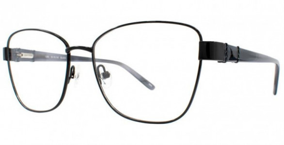 Adrienne Vittadini 1268 Eyeglasses, Black