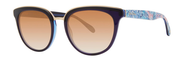 Lilly Pulitzer Portofino Sunglasses, Navy