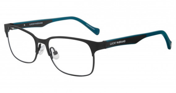 Lucky Brand D809 Eyeglasses, BLACK (0BLA)