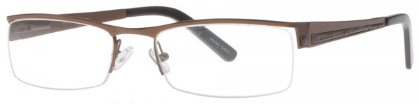 Buxton by EyeQ BX12 Eyeglasses, Brown