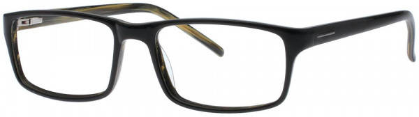 Buxton by EyeQ BX19 Eyeglasses, Black