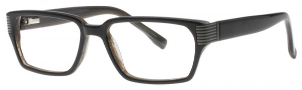 Buxton by EyeQ BX24 Eyeglasses, Black