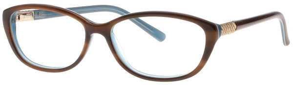 Buxton by EyeQ BX402 Eyeglasses, Caramel