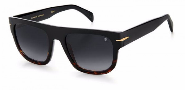 David Beckham DB 7044/S Sunglasses, 02M2 BLK GOLD