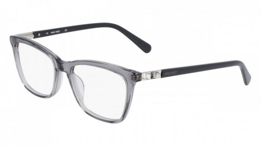 Nine West NW5191 Eyeglasses, (014) CRYSTAL SMOKE