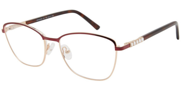 Exces PRINCESS 161 Eyeglasses, 732 BURGUNDY-ROSE GO