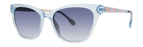 Lilly Pulitzer West Palm Sunglasses, Blue Ibiza