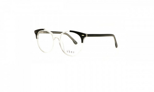 Uber Artega Eyeglasses, Black Crystal