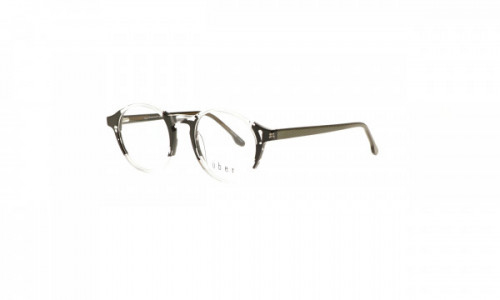 Uber Bristol Eyeglasses, Black Crystal