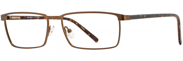 Elements Elements 396 Eyeglasses, 1 - Matte Black / Cafe Demi