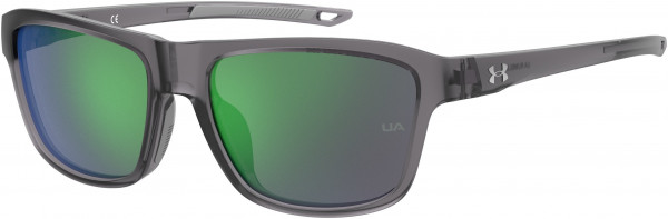 UNDER ARMOUR UA RUMBLE/F Sunglasses, 0807 BLACK